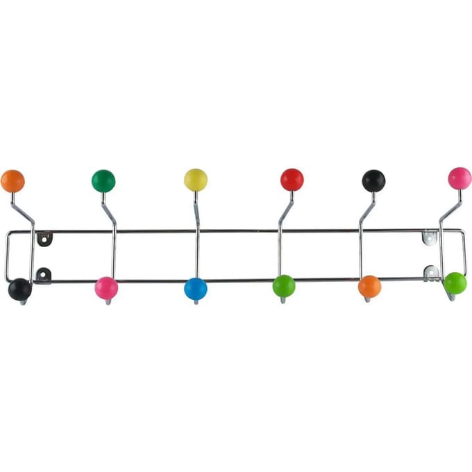 Hoedenrek met gekleurde ballen Present Time Saturnus XL