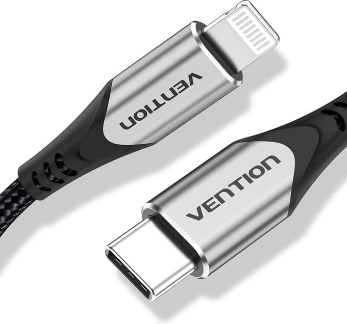 Vention Usb-C Naar Lightning Mfi-Kabel Voor Iphone 11 12 13 14 15 1M Opladen