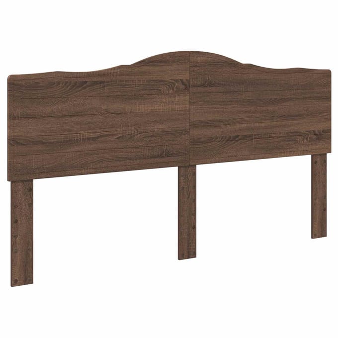 vidaXL Hoofdbord Bruin Eiken Bewerkt hout