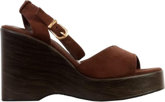 Joalice sandalen met sleehak en bandjes