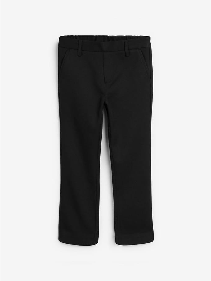 Next - Jongens - Formele schoolbroek met rechte pijpen - Zwart