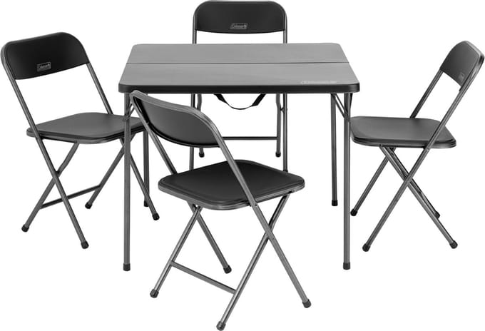Coleman campingtafel met stoelen (set 4 personen) – inklapbaar – met antibacteriële coating