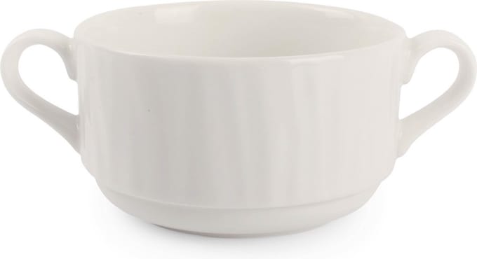 Bonbistro Soepkop/-kom 28cl wit Vista (Set van 6)
