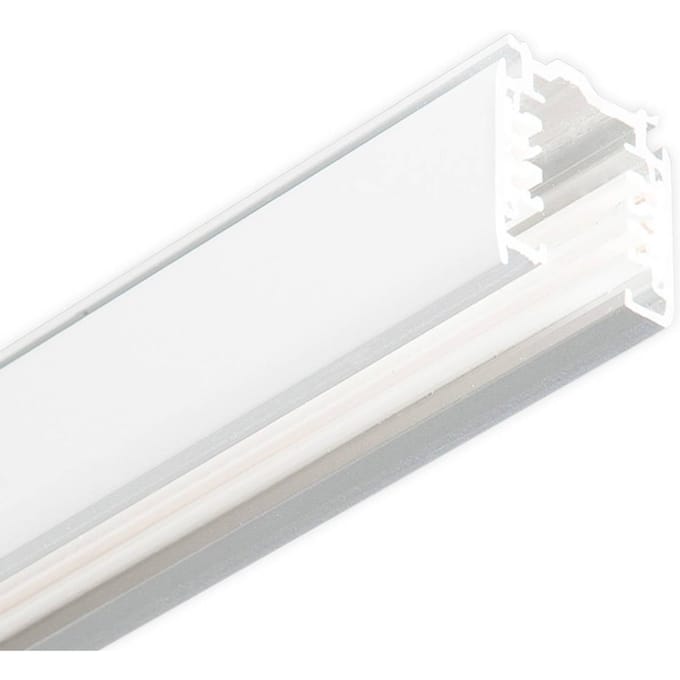 GLOBAL 3-fasen railsysteem Noa opbouw 400cm, wit