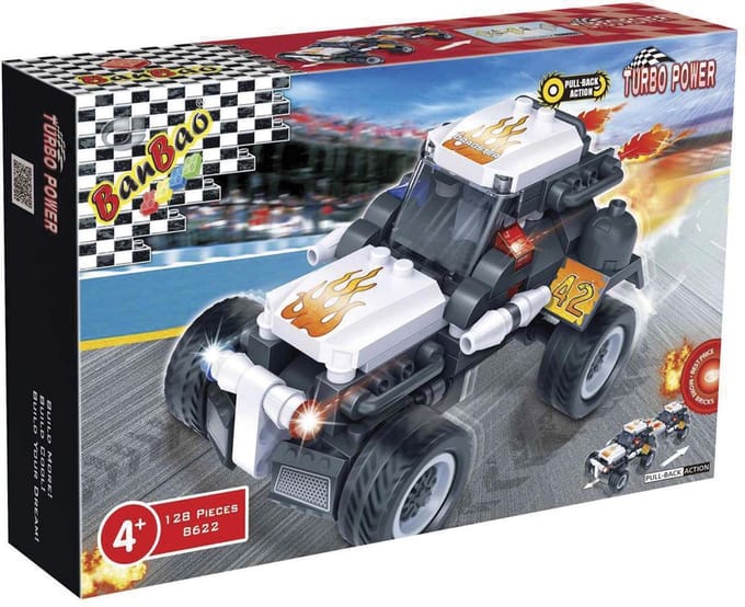 BanBao Turbo Power Racer Dragster - 8622