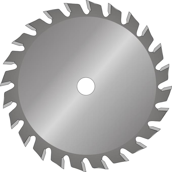 RvS Tools Ø 190mm Asgat 30mm 20T Cirkelzaagblad voor Hout - SP190-20T-30