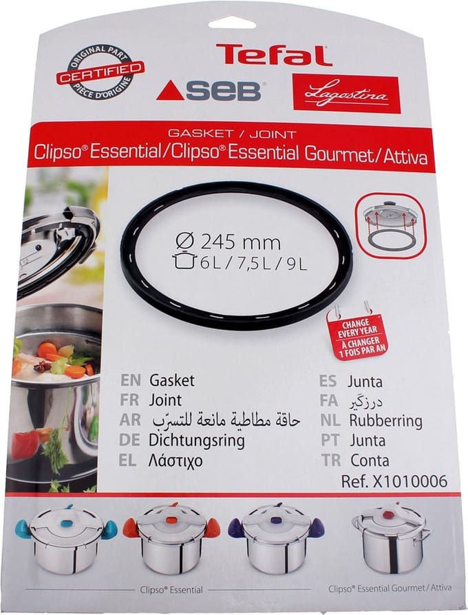 TEFAL - DICHTING SNELKOKER Clipso Essential - X1010006