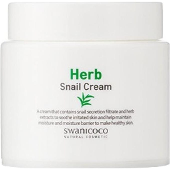 SWANICOCO Herb Snail Cream – 50ml white