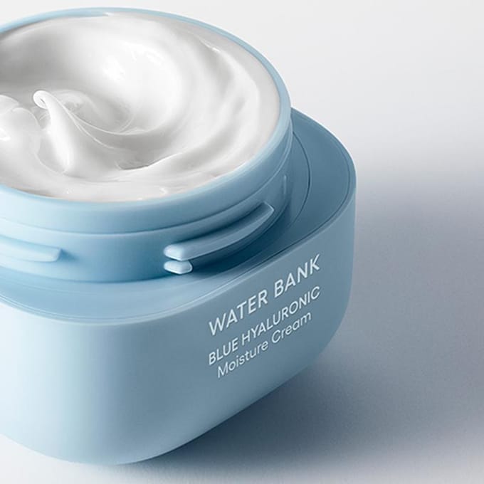 Laneige Water Bank Blue Hyaluronic Moisture Cream 20ml – Reismoisturiser, Hyaluronzuur, Ondersteuning Huidbarrière, Koreaans 20ml white