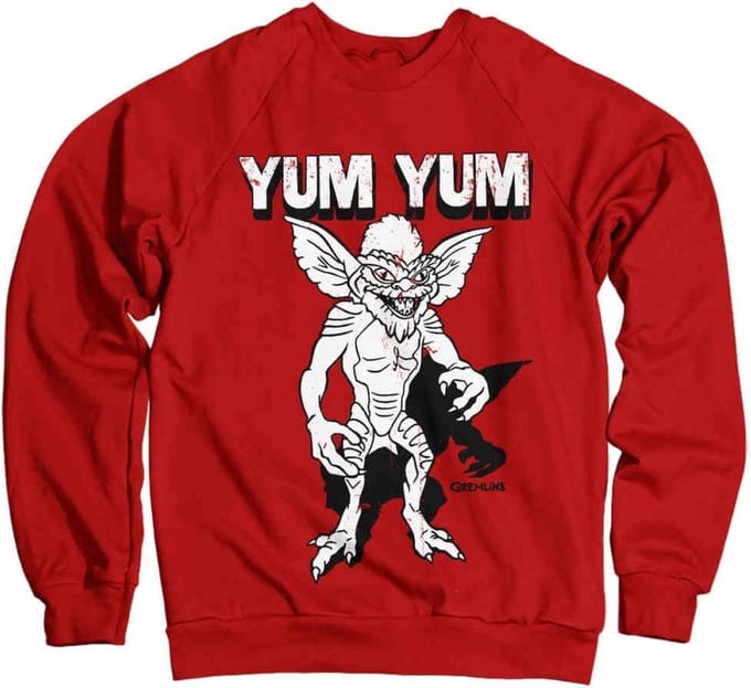 Gremlins Sweater/trui -S- Yum Yum Rood