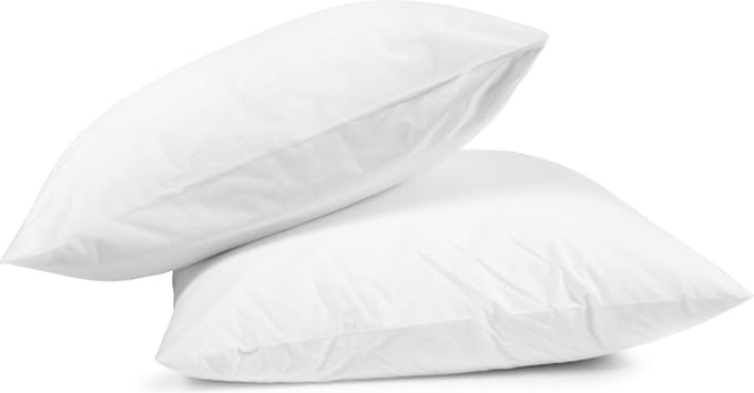 Excellence Katoen Satijn Normale Kussenslopen 60x70 cm Wit - 2-PACK