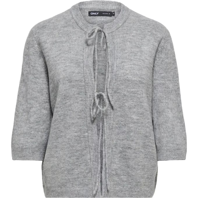 ONLY - ONLSIMONI 2/4 BOW CARDIGAN KNT NOOS - Dames - Cardigans