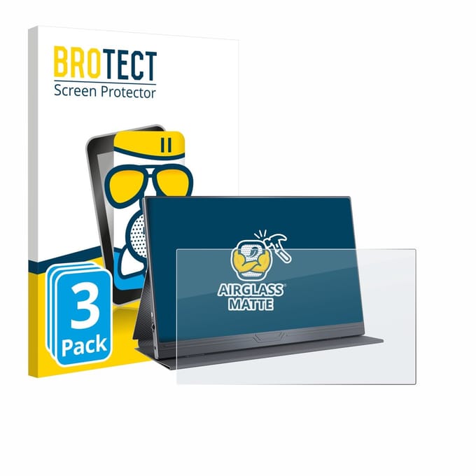 BROTECT - Screenprotector voor CUIUIC GS156B2 - Folie Beschermfolie Beschermglas matte 3 Stuks