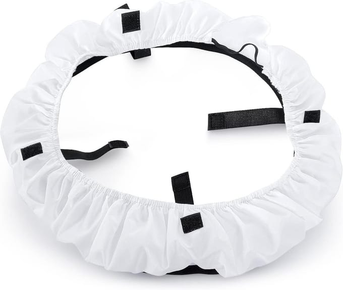Ring Light Diffuser - Zachte Lichtkap - Fotografie Verlichting - Gelijkmatige Lichtverspreiding - 35 cm - Wit