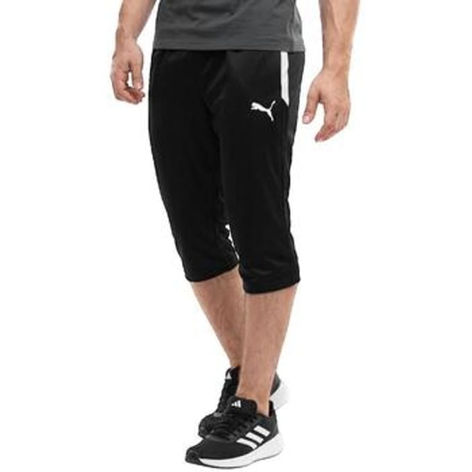 Puma Teamliga 3/4 Trainingsbroek Heren - Zwart | Maat: M