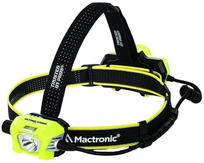 Mactronic Ultimo X1000 Hoofdlamp 1000 lm