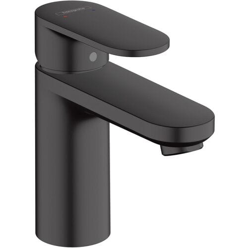 hansgrohe Vernis Blend - Wastafelmengkraan - Ééngreeps bediening - Zonder waste - 100mm maat - Mat Zwart