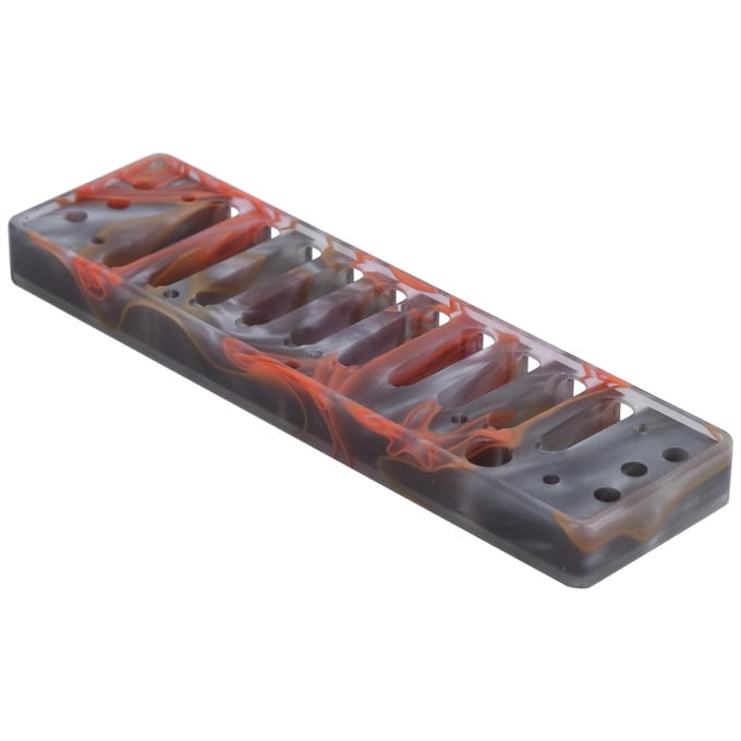 Mondharmonica Kam 10 Gaten Acryl Instrument Muziekaccessoire Onderdeel voor HOHNER SP20Amber brown