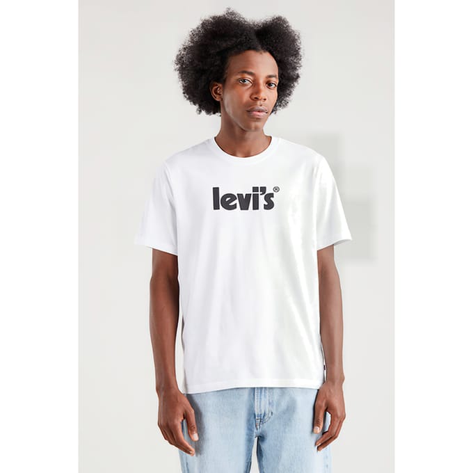 Levi's Ss Printed T-shirt White Taglia: M | T-shirt stampate Outlet | Uomo | Bianco