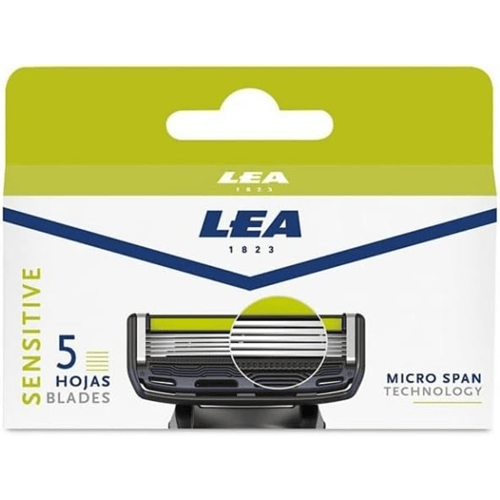 LEA SCHEERMESJE VERVANGING SENSITIVE 5 MESSEN 4ST. M-12