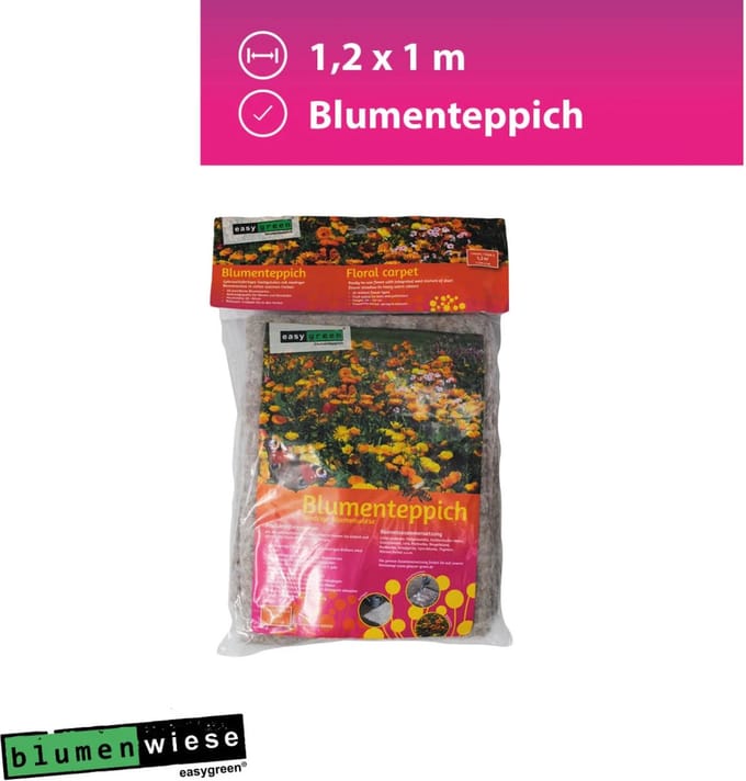 easy green Bloementapijt 1m x 1,2m
