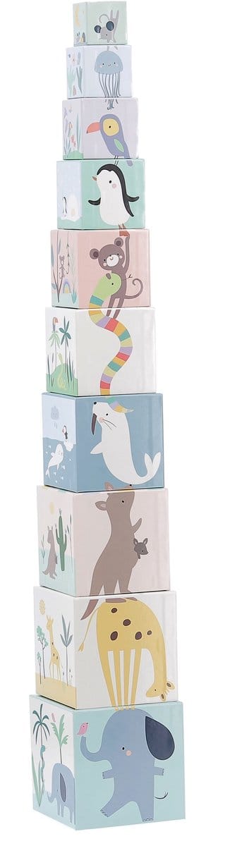 VILAC stapeltoren dieren van de Wereld Sarah Beth 1 jr+
