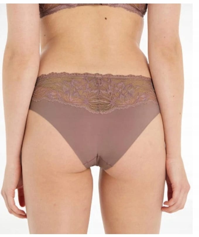 Calvin Klein Serie - Dameskanten Slip - Roze - S