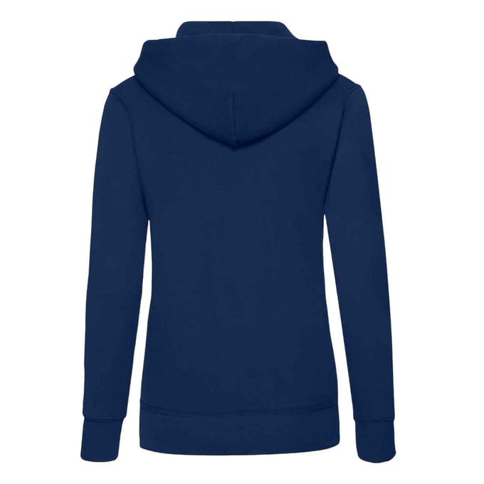 Fruit of the Loom Klassieke Dames Fit Sweatshirt Met Capuchon (Marine)