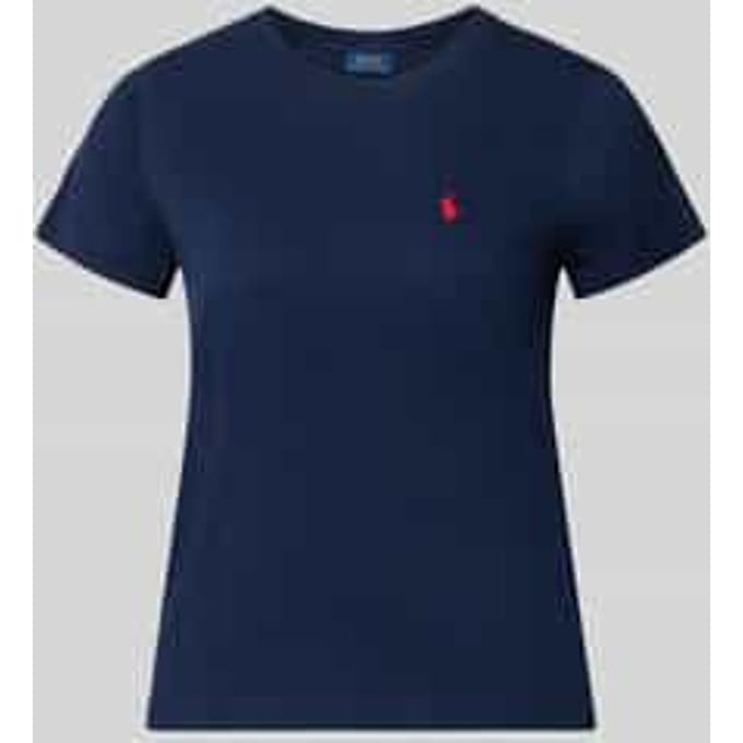 Regular fit t-shirt van puur katoen