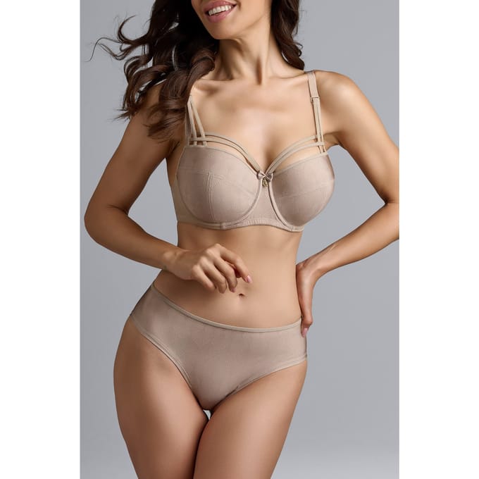 Marlies Dekkers Dame De Paris Shimmering Bronze Balcony Bra Taglia: 70B | Reggiseni Outlet | Donna | Marrone