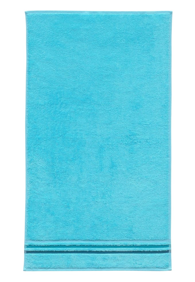 Gastenhanddoek Skyline Color 30x50 turquoise - SCHIESSER Home 30*50