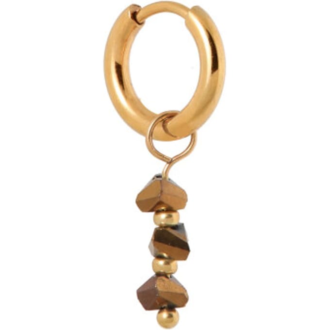 Label Kiki K.sh.319.1 triple brown hoop