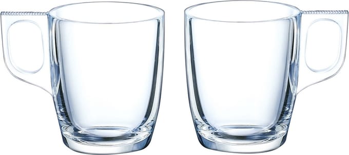 Arcoroc Espresso glazen - 12x - transparant glas - 4 x 6 cm - 90 ml
