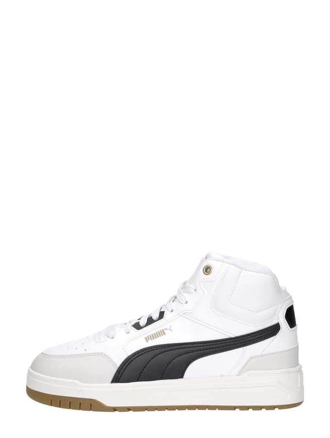 Puma Shuffle Downtown Mid Jr Sneakers - Jongens - Wit