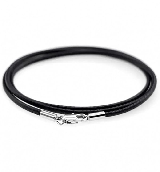 Basic Luxe Koorketting- zwart- 1.5 mm- 45 cm- Charme Bijoux