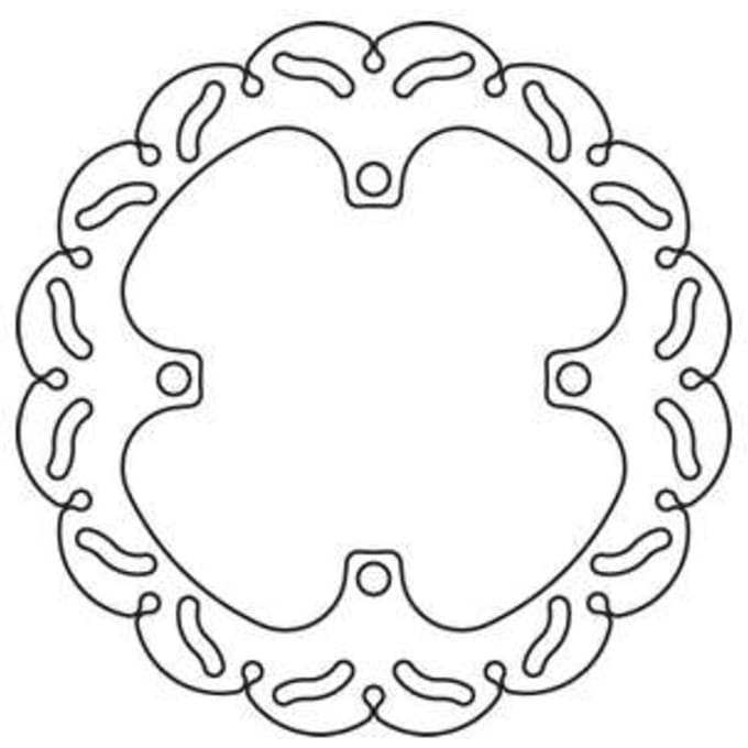 Remschijf TRW MST339RAC, 1 Stuk