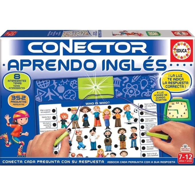 Educatieve tablet voor het leren van Engels Educa Conector