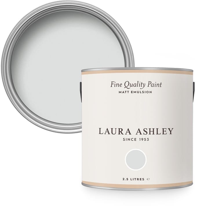 Laura Ashley Muurverf Mat 2.5L Powder Grijs
