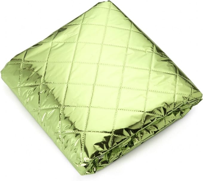 Orve+Wrap reddingsdeken / militair groen / reflecterend