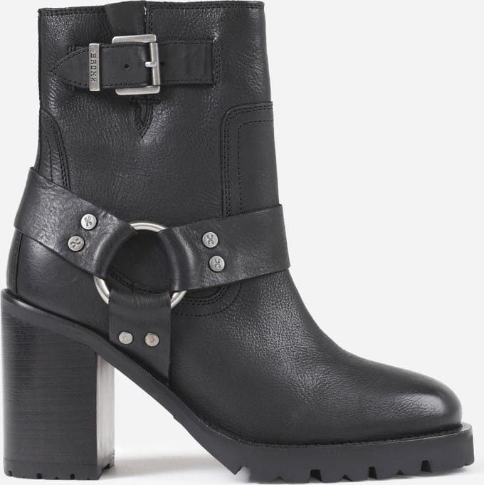 BRONX - New Visor - Vrouw - Enkellaarzen - Zwart - maat 39