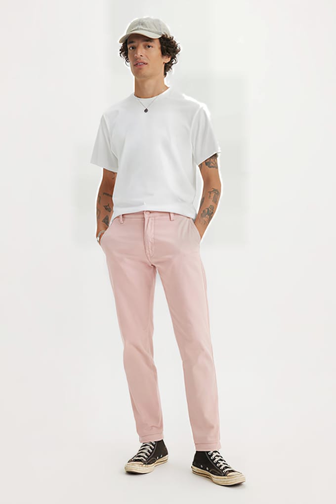 Levi's Xx Chino Pink Größe: W29L32 | Chinos Outlet | Herren | Rosa