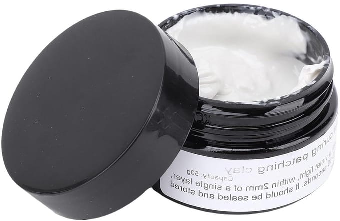 Allecto - UV Curing Putty voor 3D Print Reparatie - Snelle Uitharding, Multifunctioneel, Hoge Hardheid 50G