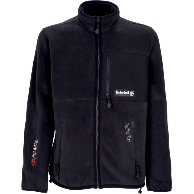 Polartec Fleece Herenfleecejack Zwart