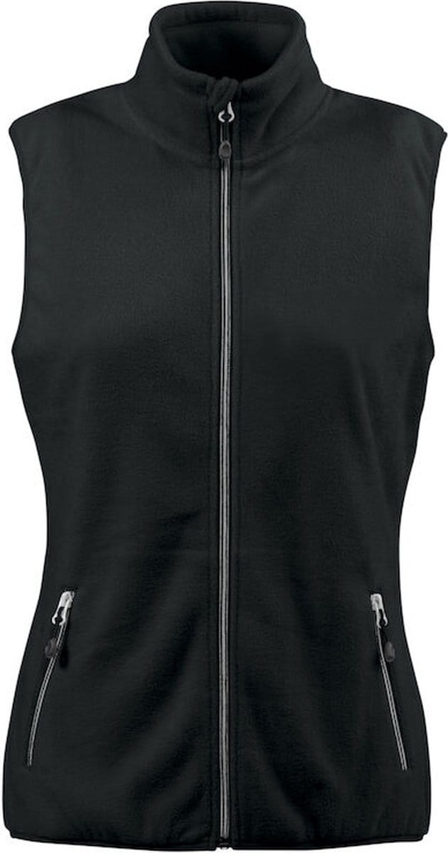 Printer RED FLEECE VEST SIDEFLIP LADY 2261507 - Zwart - XL
