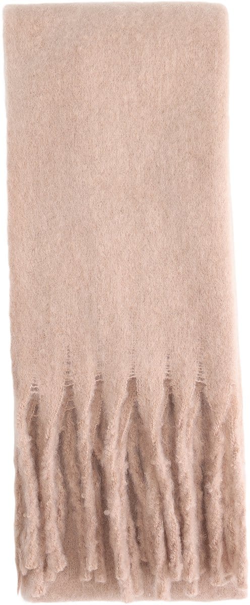 Emilie scarves - sjaal - wintersjaal - dames - basic - lang - Mink Taupe / Donkerbeige