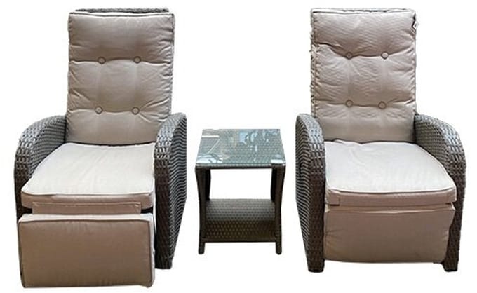 Buitengewoon Boet King Wicker Duo Set