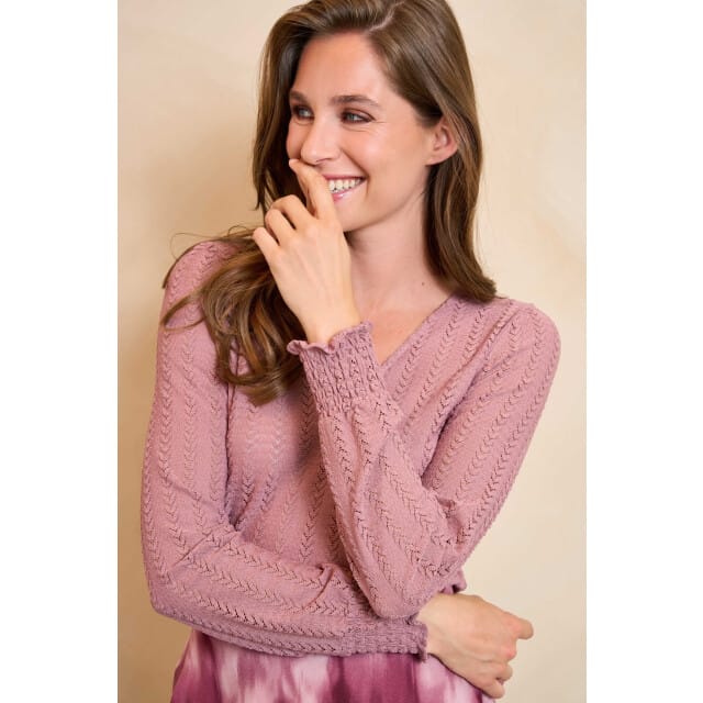 Lofty Manner ra07. blouse mealis 309 mauve pink