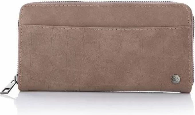 Sunset Fashion Klassieke portemonnee croco coffee WT685