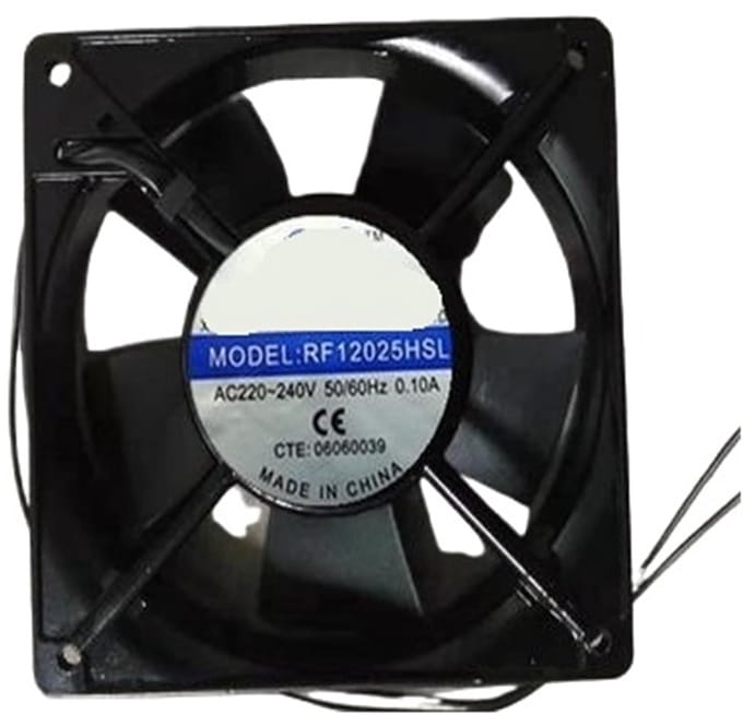 Koelventilator - Elektronische Ventilator - Industriële Koeling - 220V Stroomvoorziening - 17CM