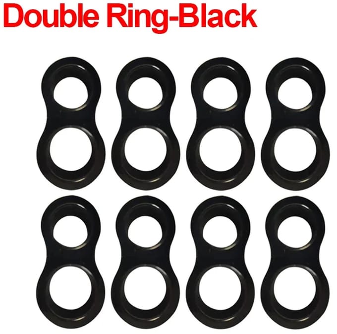 Deurstopper Siliconen Serie - Deurbeschermer & Stootkussen - Dubbele ring A - A - 1